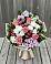 Букет цветов из: Альстромерии, Гвоздики, Розы и Хризантемы в Покровское