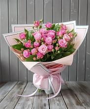 Букет Розовый кустик #REPLACE_PRED# Покровское