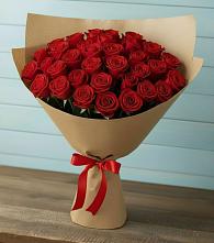 Букет Красные розы Милано в Покровское
