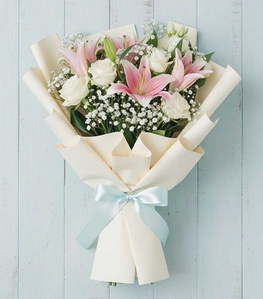 Букет цветов из: Лилии в Покровское