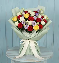 Букет цветов из:  Розы #REPLACE_PRED# Покровское