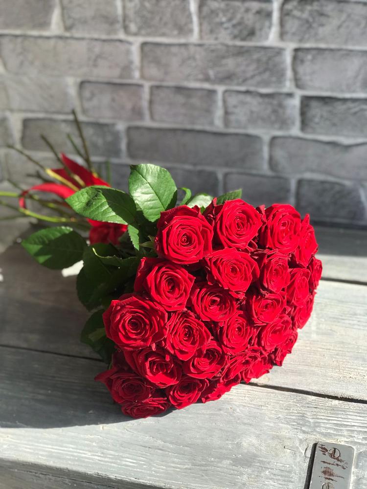 Букет Красные розы Фридом в Покровское