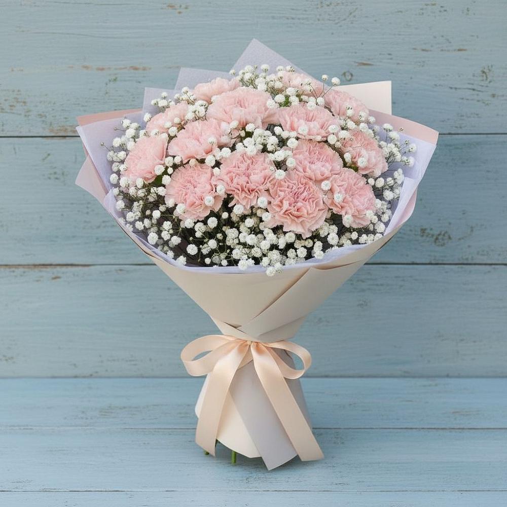 Букет цветов из: Гвоздики в Покровское