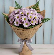 Букет цветов из:  Хризантемы #REPLACE_PRED# Покровское