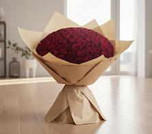 Букет 101 Красная роза в Покровское