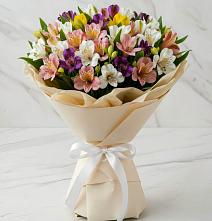 Букет цветов из:  Альстромерии #REPLACE_PRED# Покровское