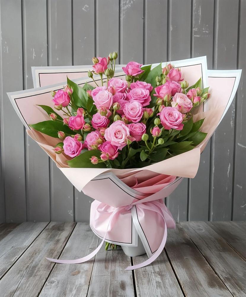 Букет Розовый кустик в Покровское