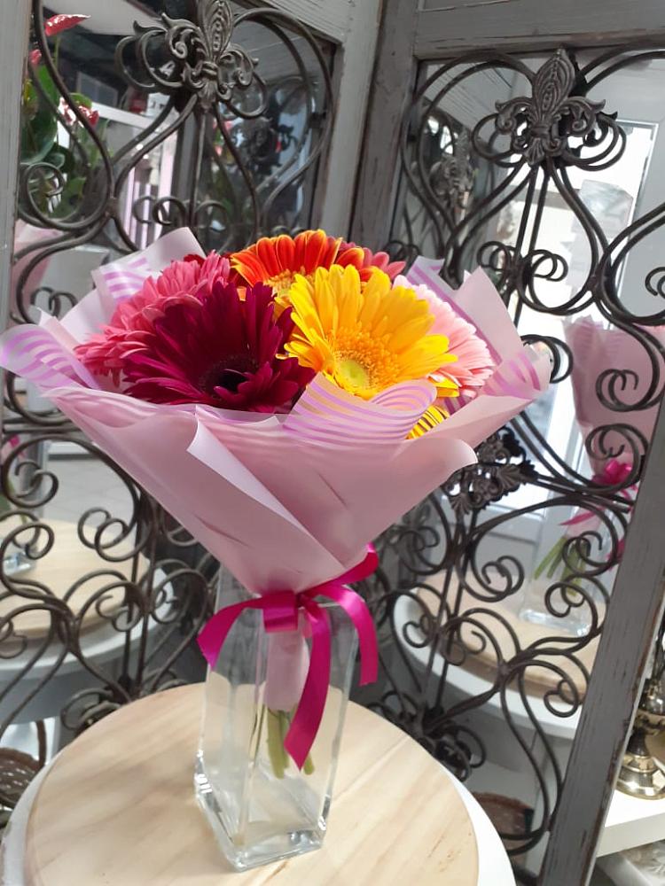 Букет цветов из: Герберы в Покровское