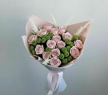 Букет цветов из:  Розы и Хризантемы в Покровское