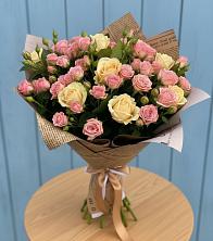 Букет цветов из:  Розы в Покровское