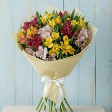 Букет цветов из:  Альстромерии в Покровское
