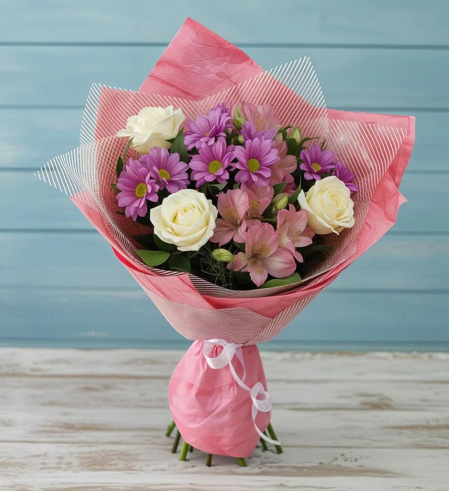 Букет цветов из: Герберы в Покровское