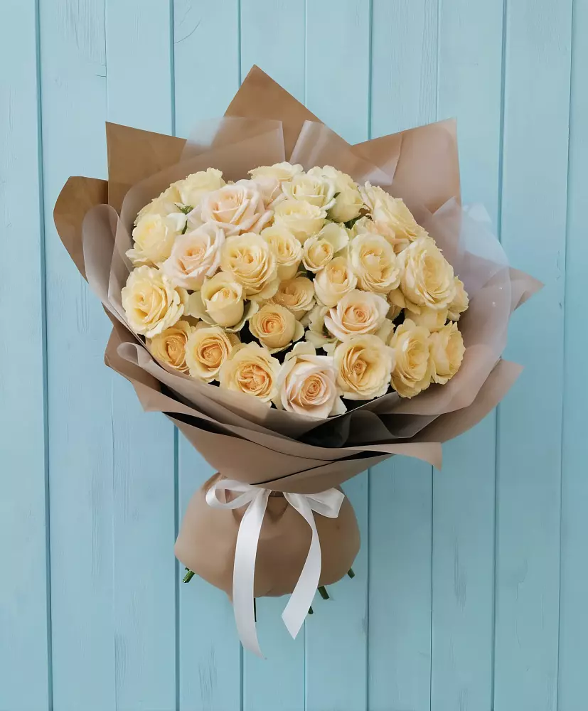 Букет Кремовое облако в Покровское